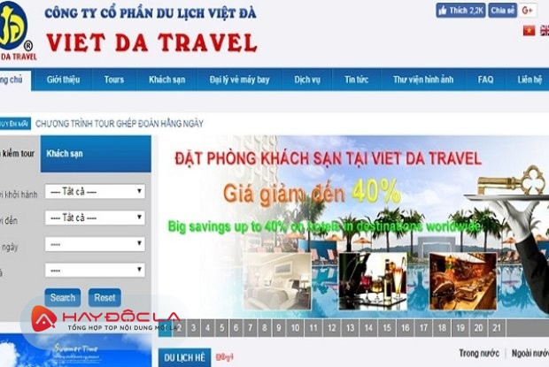 công ty lữ hành Đà Nẵng - Việt Đà Travel