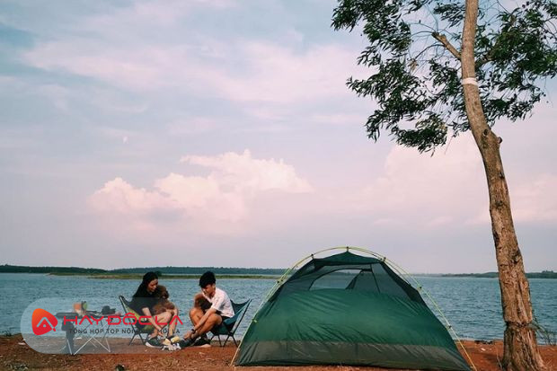 Hồ Trị An điểm cắm trại thú vị gần Sài Gòn