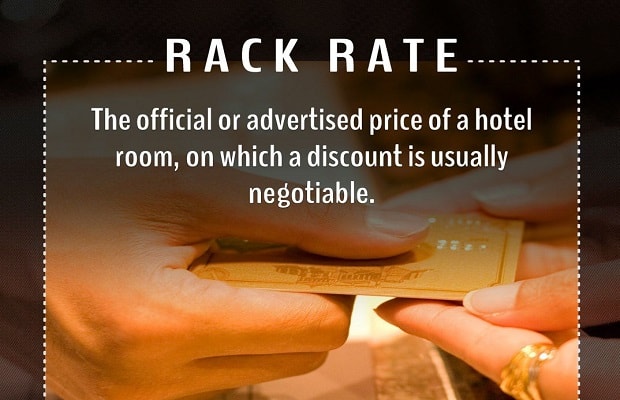 Các thuật ngữ giá phòng khách sạn rack rate