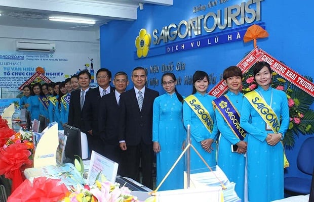 Saigontourist travel agent 