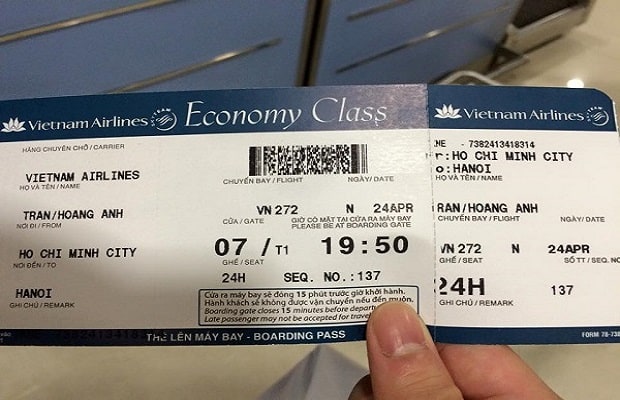 giá vé náy bay tết 2021 vietnam airlines