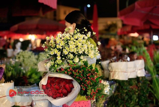 chợ hoa tết 2024 tphcm - chợ hoa đầm sen