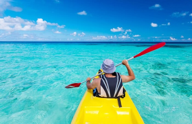 vinpearl phú quốc chèo thuyền kayak