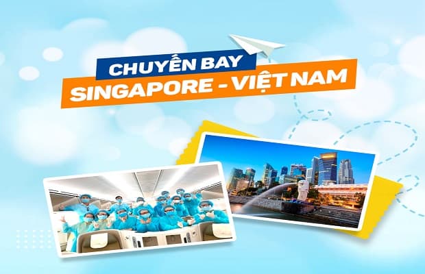 Chuyến bay charter từ Singapore về Việt Nam dự kiến sẽ khởi hành vào tháng 3