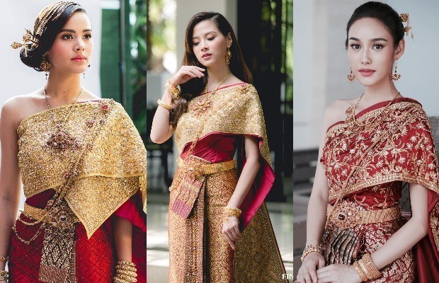 Trang phục truyền thống Thái Lan da dạng 
