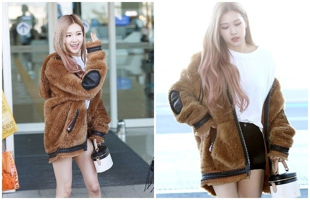 mix đồ style Hàn Quốc -  áo khoác Teddy bear
