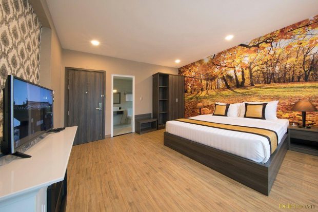 reiew các khách sạn đẹp nhất ở Đà Lạt-WONDER RESORT nội thất