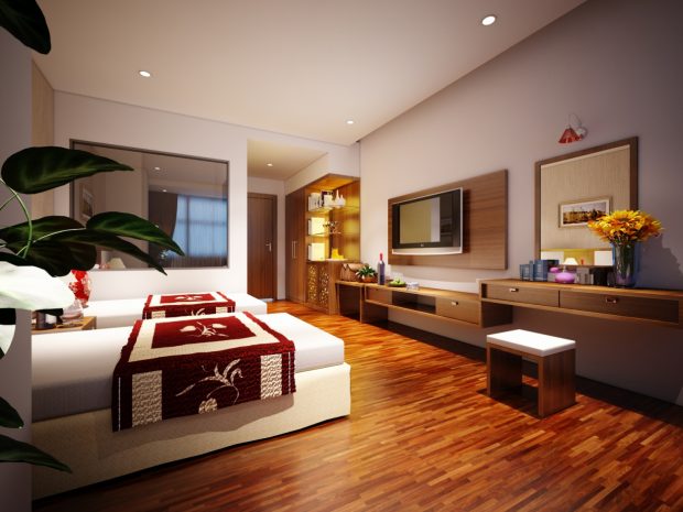 reiew các khách sạn đẹp nhất ở Đà Lạt-mường thanh nội thất