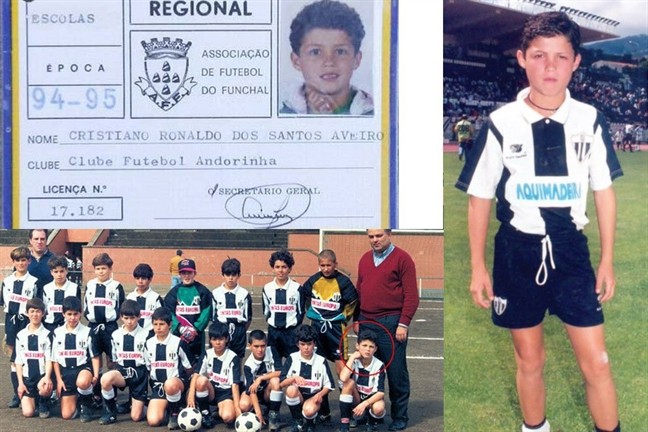 Câu lạc bộ của Ronaldo chơi khi bắt đầu sự nghiệp 