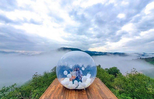 Các địa điểm du lịch Đà Lạt - Dasar Hill Bong Bóng Trên Mây 