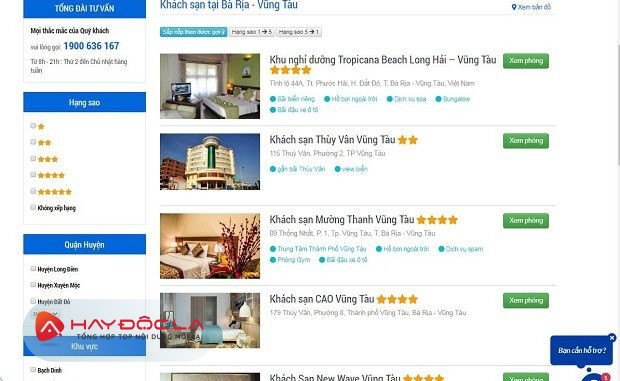 Vietnam Booking - các trang web bán phòng khách sạn