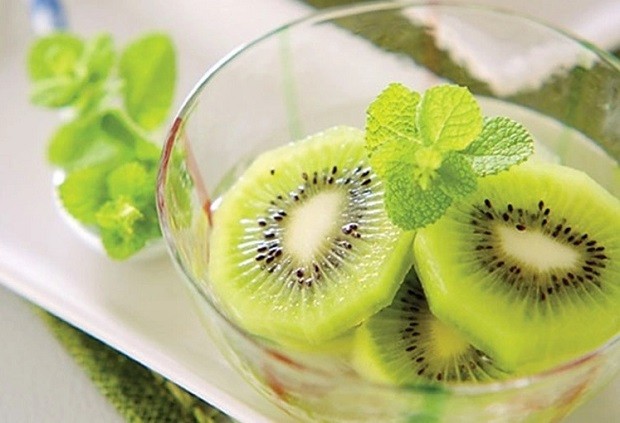 chữa huyết áp cao bằng rau củ quả - Củ kiwi 