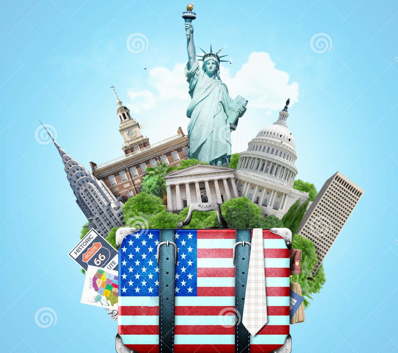 giấy tờ cần thiết khi đi phỏng vấn visa Mỹ - sứ sở cờ hoa luôn chào đón bạn