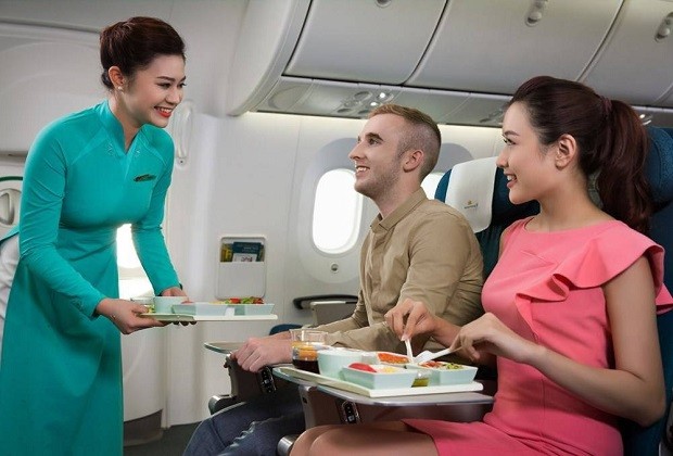 vé máy bay Vietnam Airlines hạng thương gia