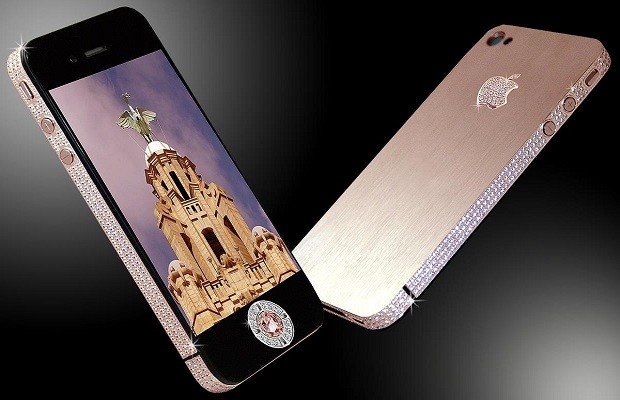 iPhone 4 Diamond Rose Edition là chiếc điện thoại đắt tiền nhất thế giới
