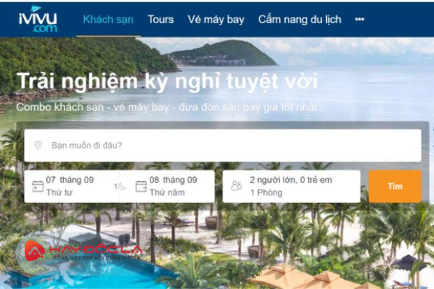 Ivivu.com - Các kênh bán phòng khách sạn