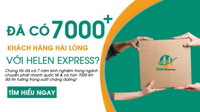 dịch vụ vận chuyển hàng hóa quốc tế giá rẻ - Công ty Helen Express
