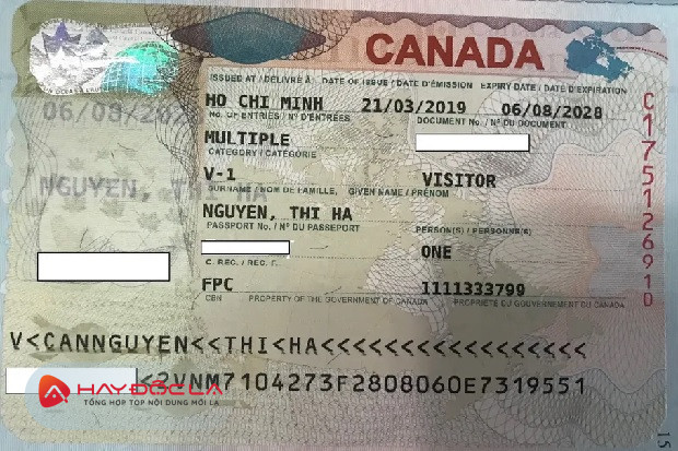 Các loại visa Canada thông dụng