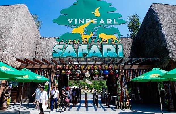 Vinpearl Safari là nơi tham quan hấp dẫn khi du lịch phú quốc dịp tết nguyên đán