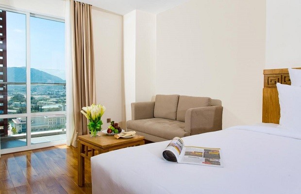 khách sạn Nha Trang có ghế tình yêu phòng ngủ đẹp