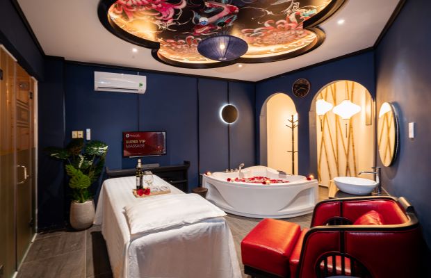 massage body tinh dầu - Hoa Kiều Spa & Massage