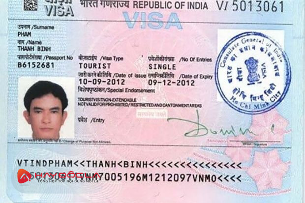 các loại visa ấn độ - Multiple entry Tourist Visa