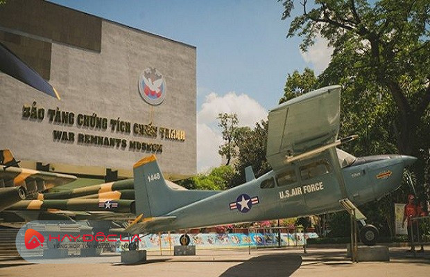 Địa điểm check in Sài Gòn - Bảo tàng chứng tích chiến tranh