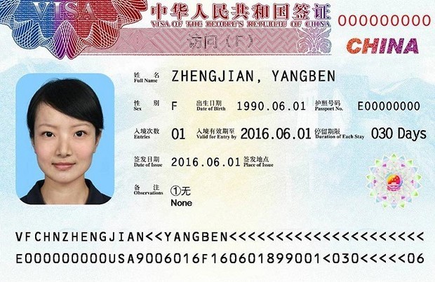 dịch vụ làm visa Trung Quốc tại Hà Nội đúng ngày
