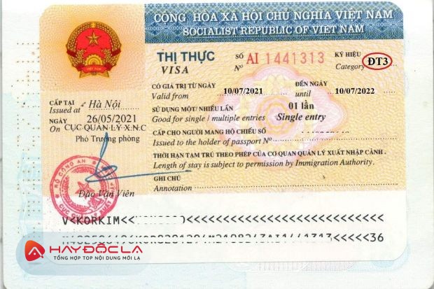 gia hạn visa đài loan tại hà nội - Visa Vietnam Visa