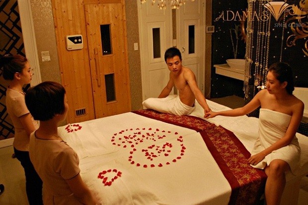 Massage đôi tại Hà Nội - Adamas Royal Spa