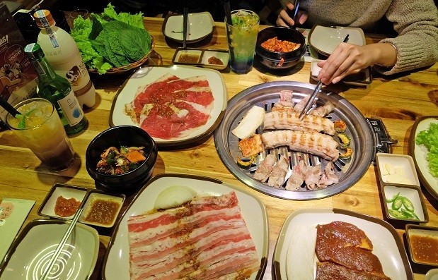 Quán ăn Hàn Quốc Quận 7 đậm vị