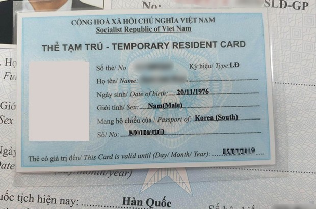 dịch vụ làm thẻ tạm trú tại TP Hồ Chí Minh uy tín