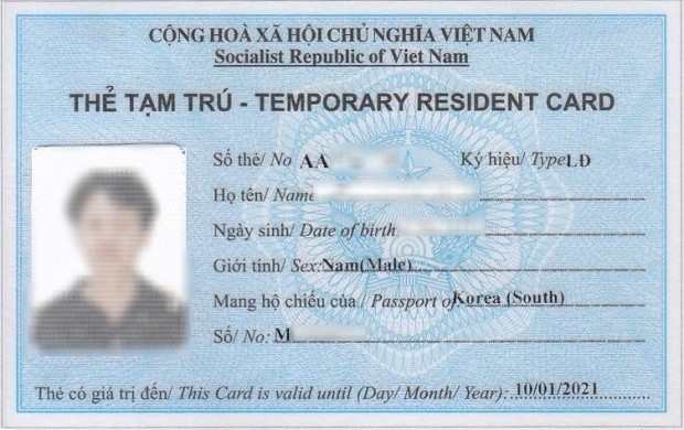 dịch vụ làm thẻ tạm trú tại TP Hồ Chí Minh nhanh chóng