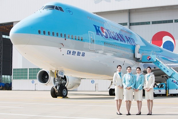 Hãng hàng không bay đi Đài Loan - Korean Air