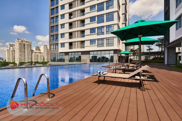khách sạn Sài Gòn có hồ bơi - OAKWOOD RESIDENCE SAIGON