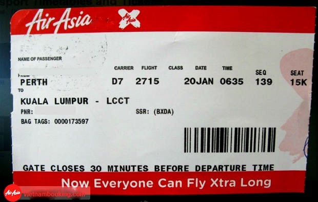 kinh nghiệm đặt vé Air Asia quan trọng