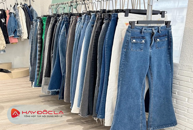 Shop bán quần jean nữ đẹp ở TPHCM trẻ trung