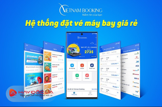 ứng dụng đặt tour du lịch - Vietnam Booking