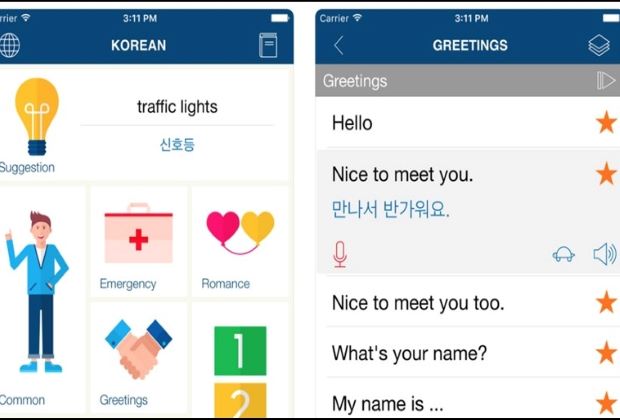ứng dụng học tiếng Hàn trên iPhone dễ hiểu