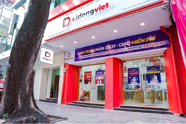 Cửa hàng điện thoại quận Tân Phú - Di Động Việt