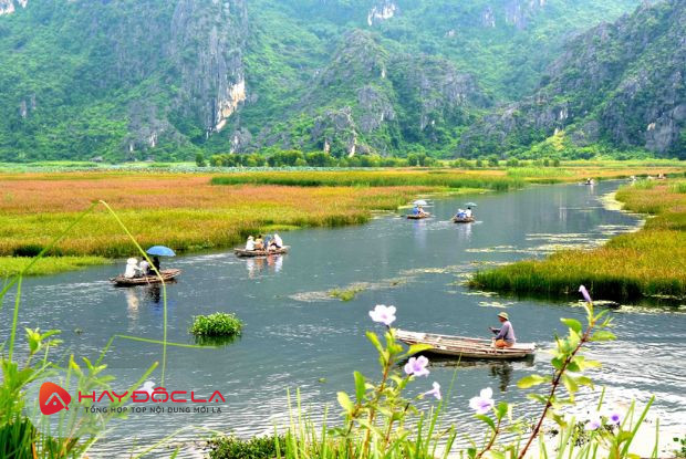 địa điểm check in Ninh Bình - Đầm Vân Long