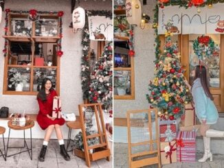 quán cafe trang trí Noel đẹp ở Hà Nội