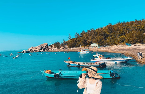 biển ở Quy Nhơn - Cù Lao Xanh