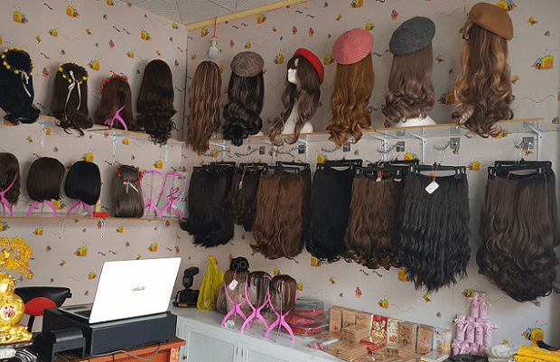 địa chỉ bán tóc giả ở Hà Nội đa dạng