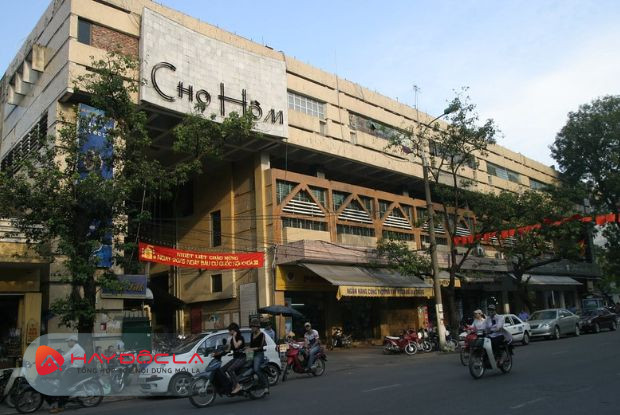 địa điểm mua sắm ở Hà Nội - Chợ Hôm
