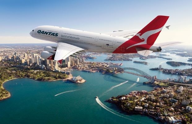 hãng hàng không bay đi Anh - Qantas Airways