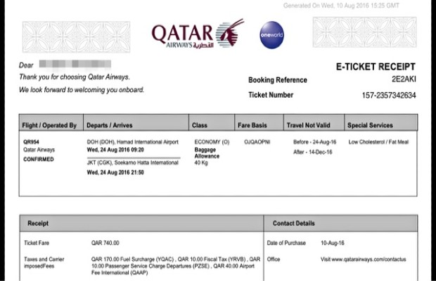 kinh nghiệm đặt vé Qatar Airways - đặt vé