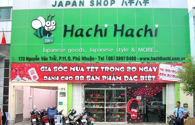 cửa hàng Nhật Bản ở TPHCM - HACHI HACHI