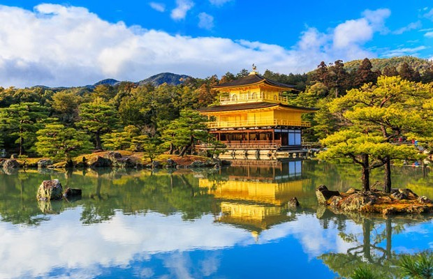 Đi du lịch Nhật Bản cần những gì -  Đền dát vàng Kinkakuji