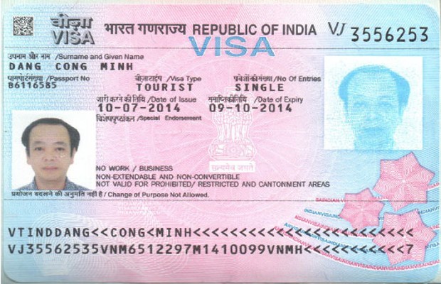 Dịch vụ làm visa Ấn Độ tại TPHCM - SGV Visa